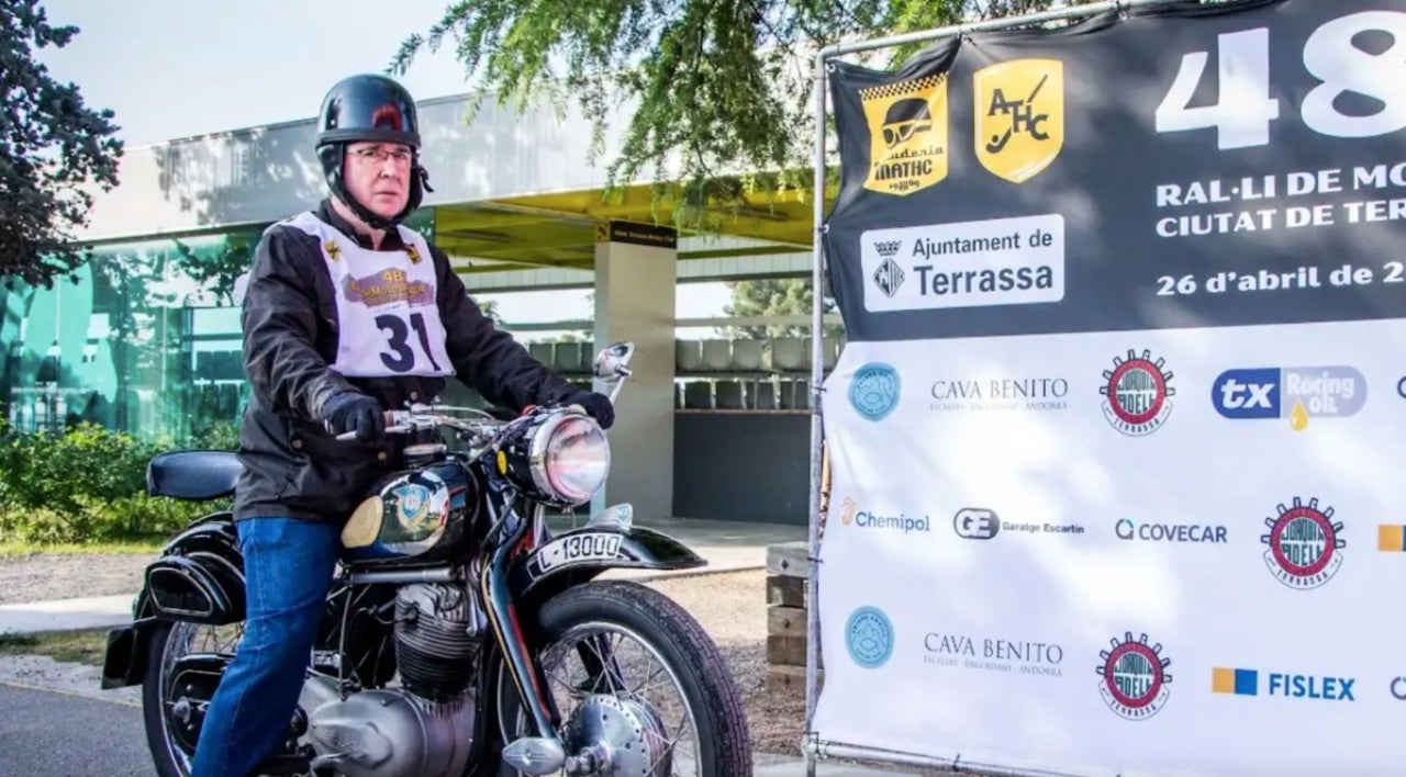 Gran jornada amb el  Ral·li de Motos Històriques Trofeu Ciutat de Terrassa | MATHC