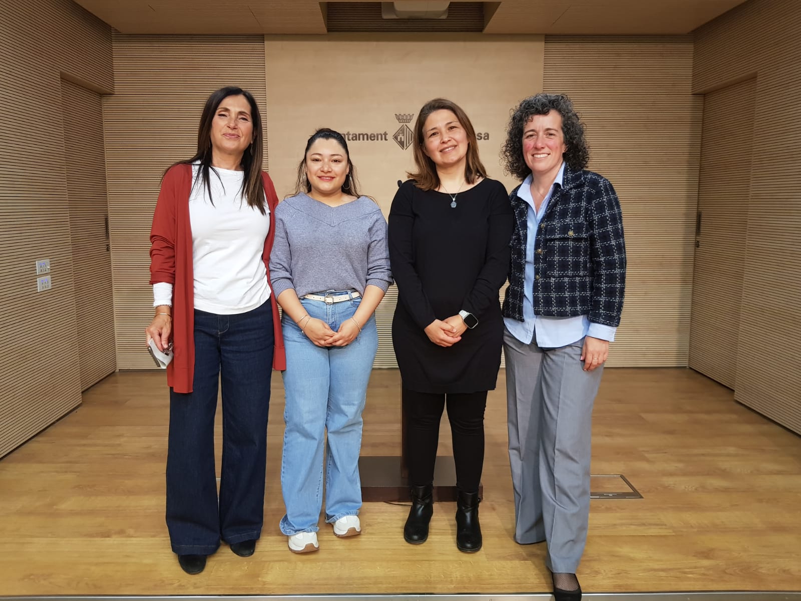 Acte de presentació de la campanya 'Parla'm en català', amb el CNL i Ajuntament | Lluïsa Tarrida