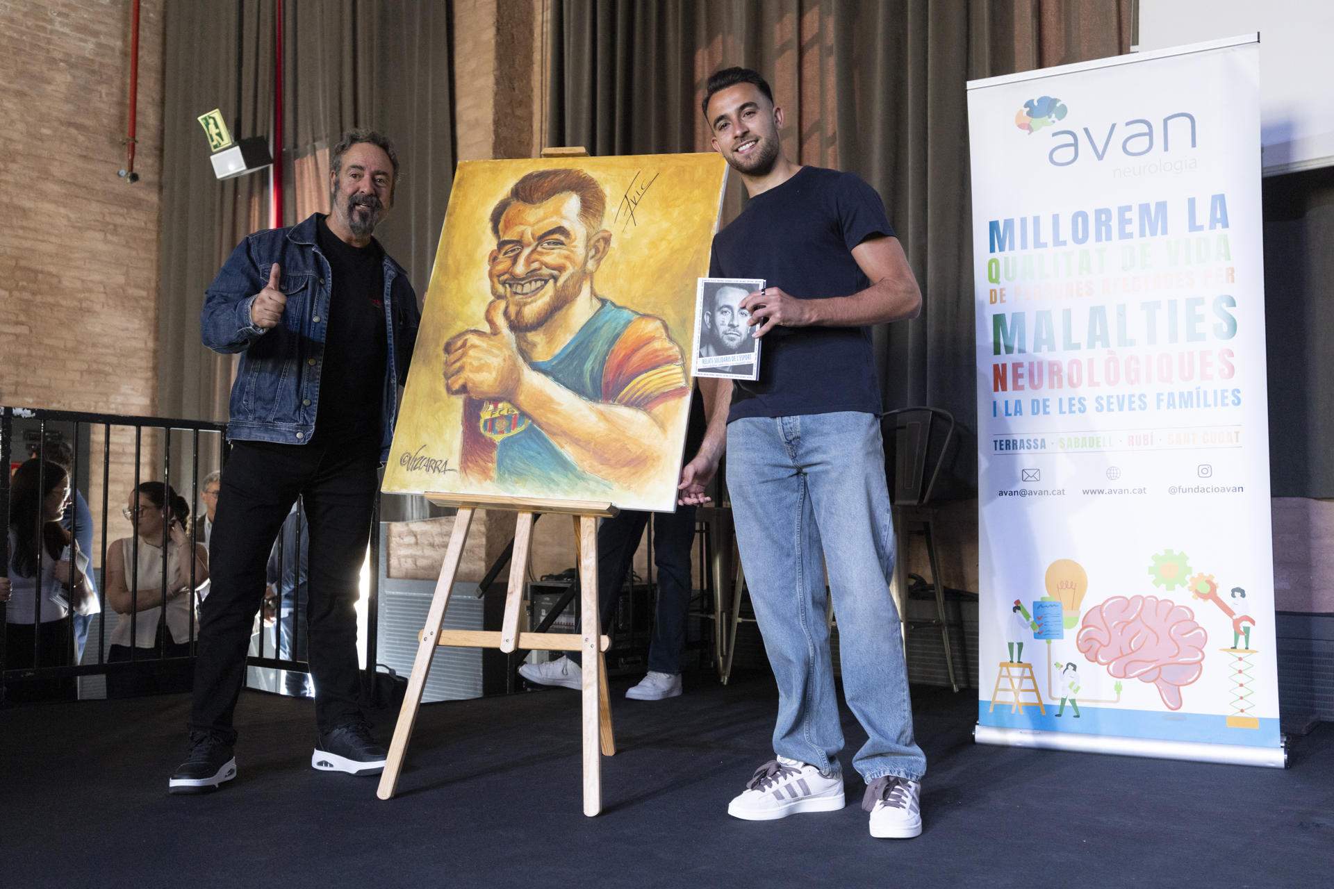 Relats Solidaris de l'Esport, amb Eric Garcia de padrí | Cedida per AVAN