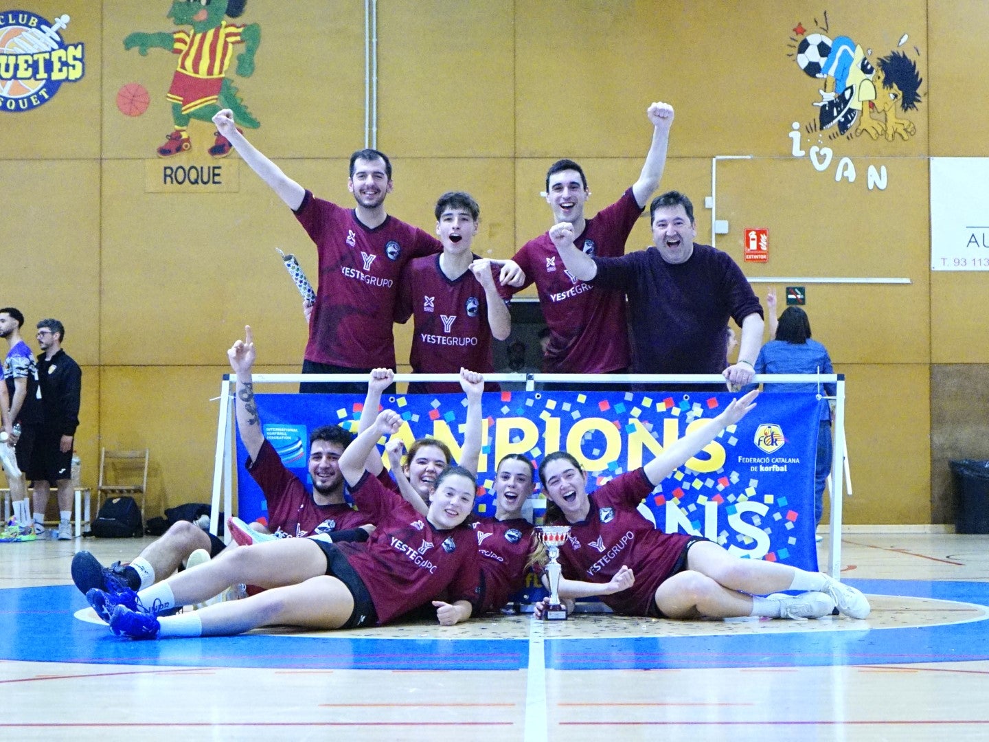 El Vallparadís KC es proclama doble campió de la Copa Catalana de Korfbal | FCK