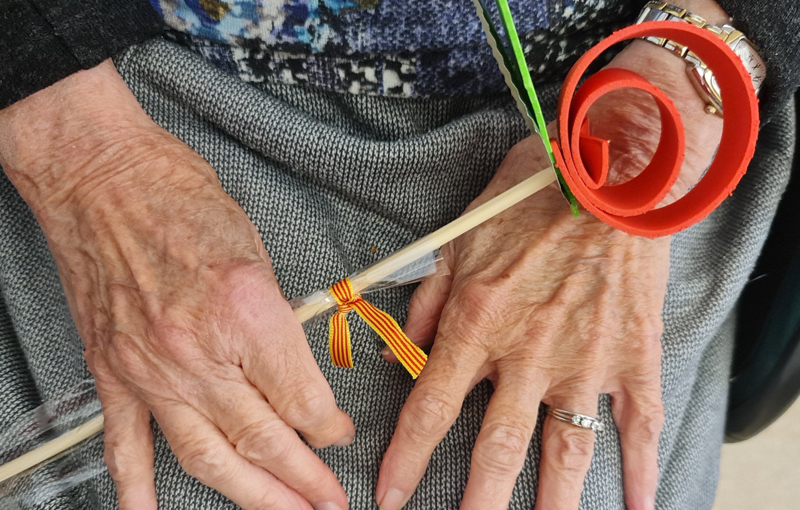 Lliurament de les roses solidàries | Caixabank