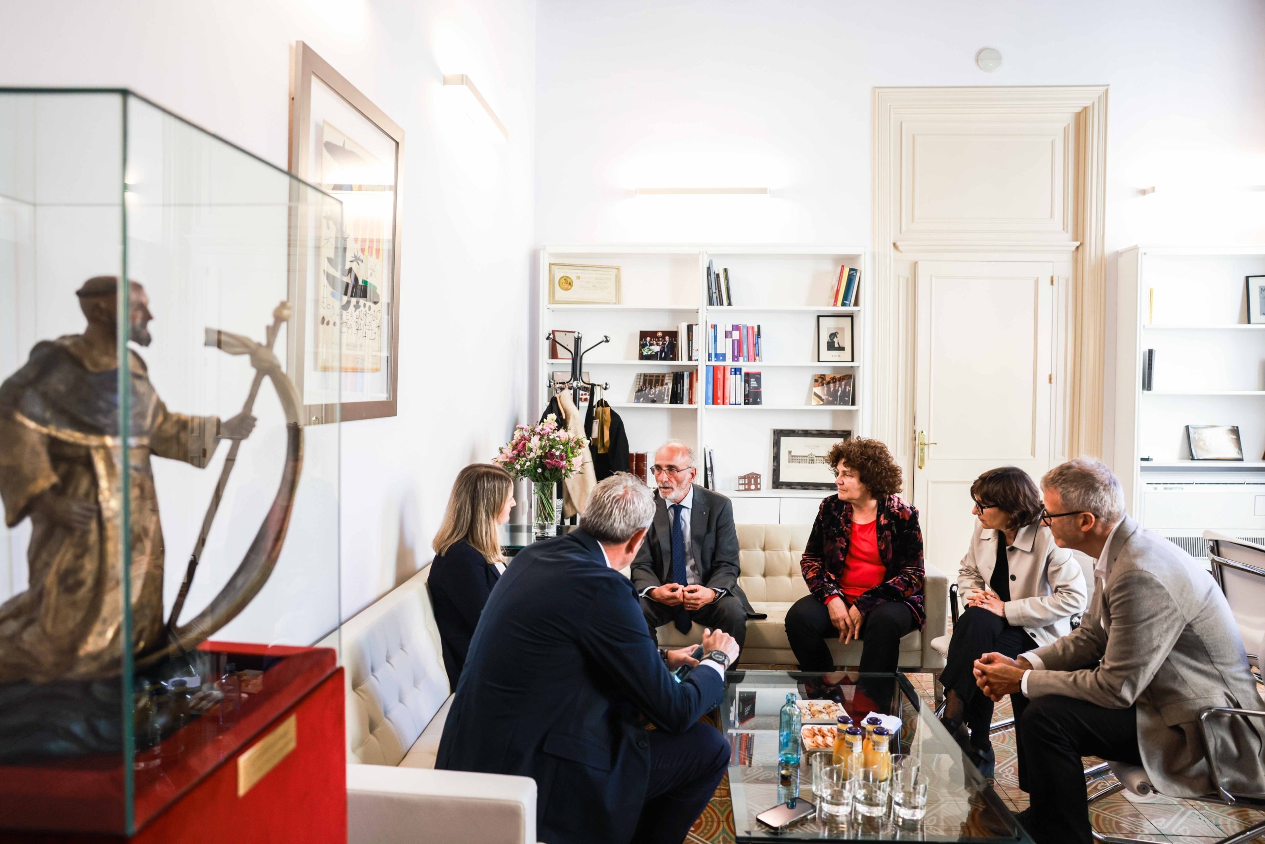 La consellera de Drets Socials i Inclusió, Mònica Martínez Bravo, durant la jornada sobre el sistema de protecció a la infància celebrada a Barcelona | Gencat