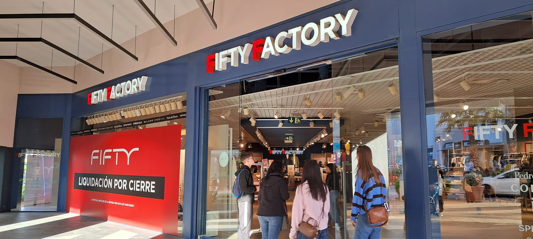 Botiga del Fifty Factory al Parc Vallès de Terrassa | Cedida