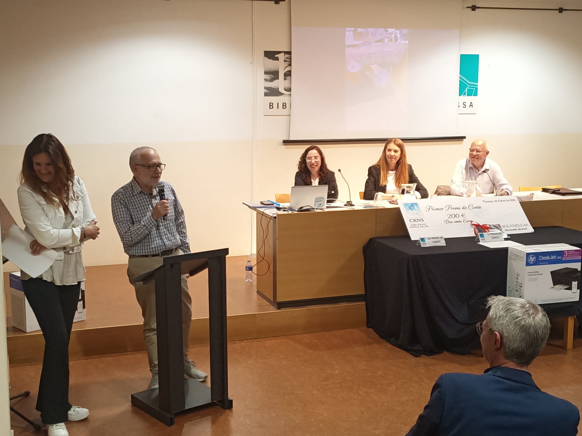 Acte de lliurament dels Premis Natàlia Sallés | Ivan Gil