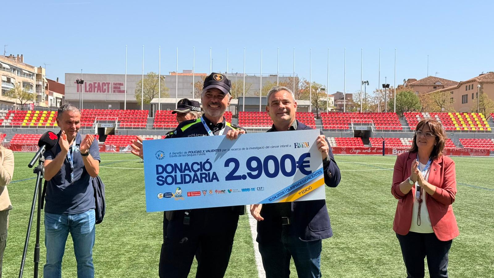 Les Olimpíades x Valientes recapten 2.900 euros pel càncer infantil | CEVOT
