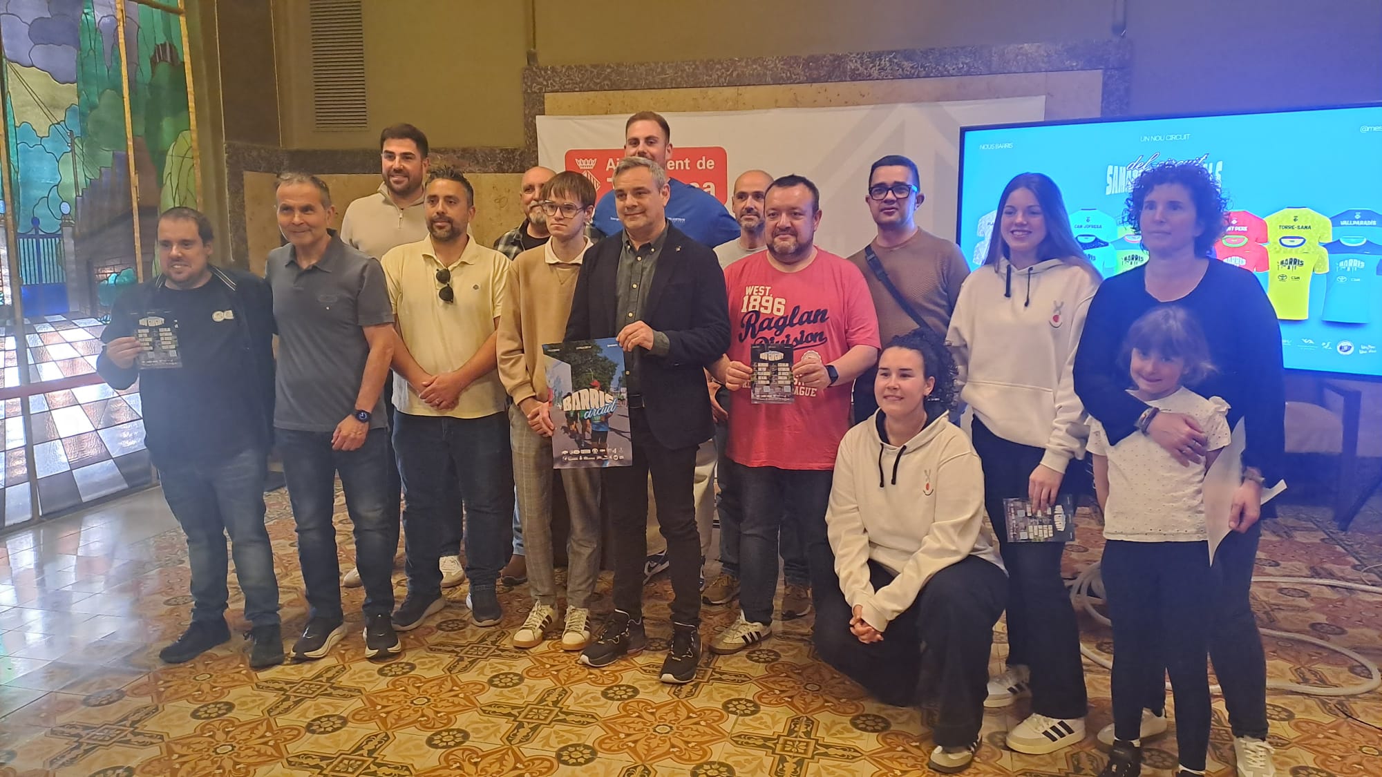 Presentació de la segona edició del circuit +Barris a la Casa de l'Esport de Terrassa | Oriol Manrique
