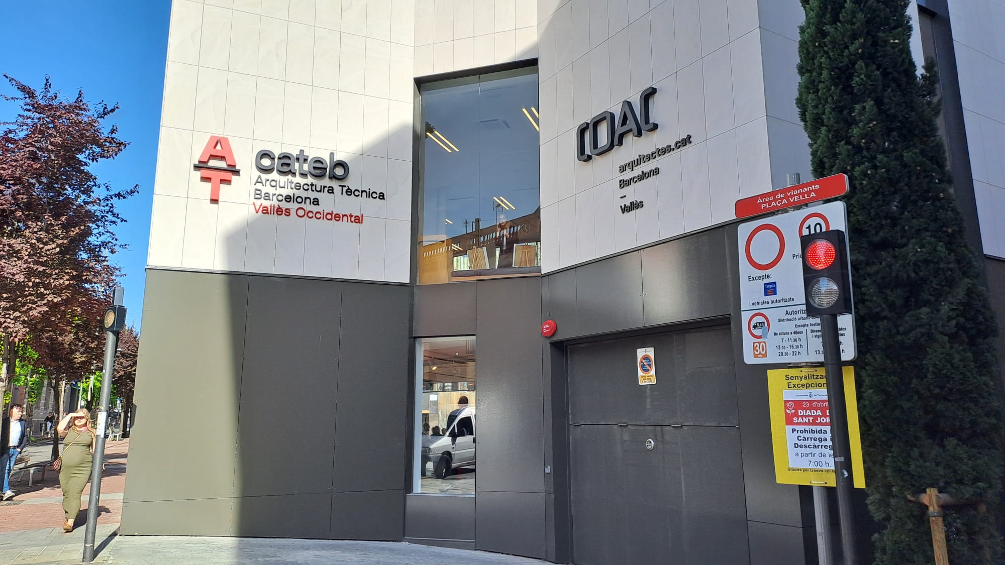 Inauguració de la nova seu del Col·legi d'Arquitectes de Catalunya (COAC) i del Col·legi de l'Arquitectura Tècnica de Barcelona (CATEB) | Oriol Manrique
