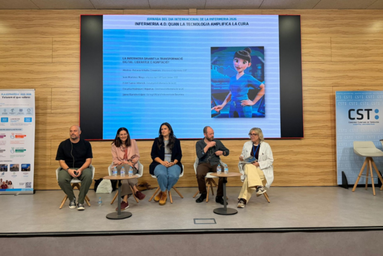 El CST celebra la Jornada del Dia Internacional de la Infermeria centrada en la transformació digital | CST