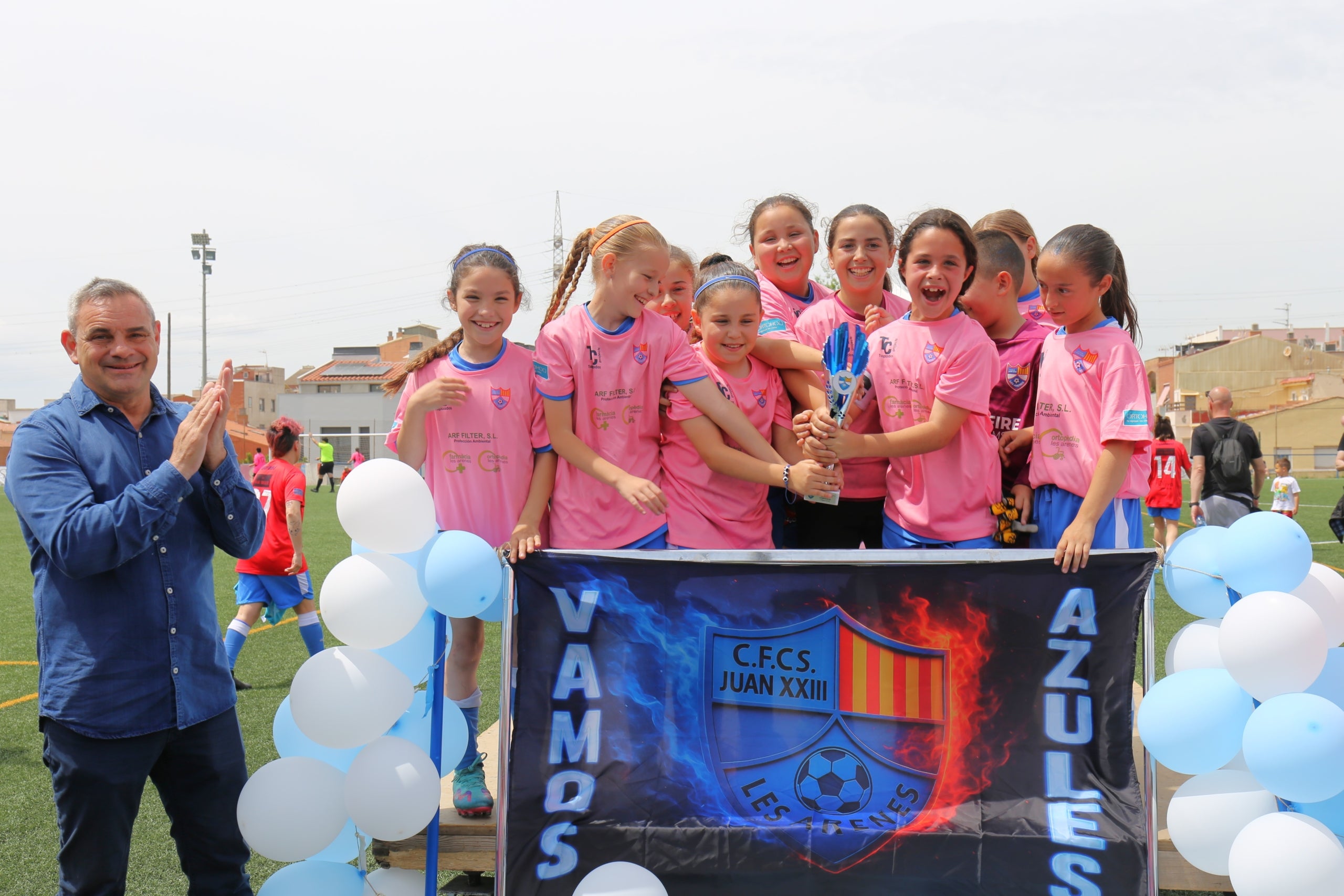 Primer torneig de futbol femení disputat al camp municipal del Juan XXIII | Aj. Terrassa