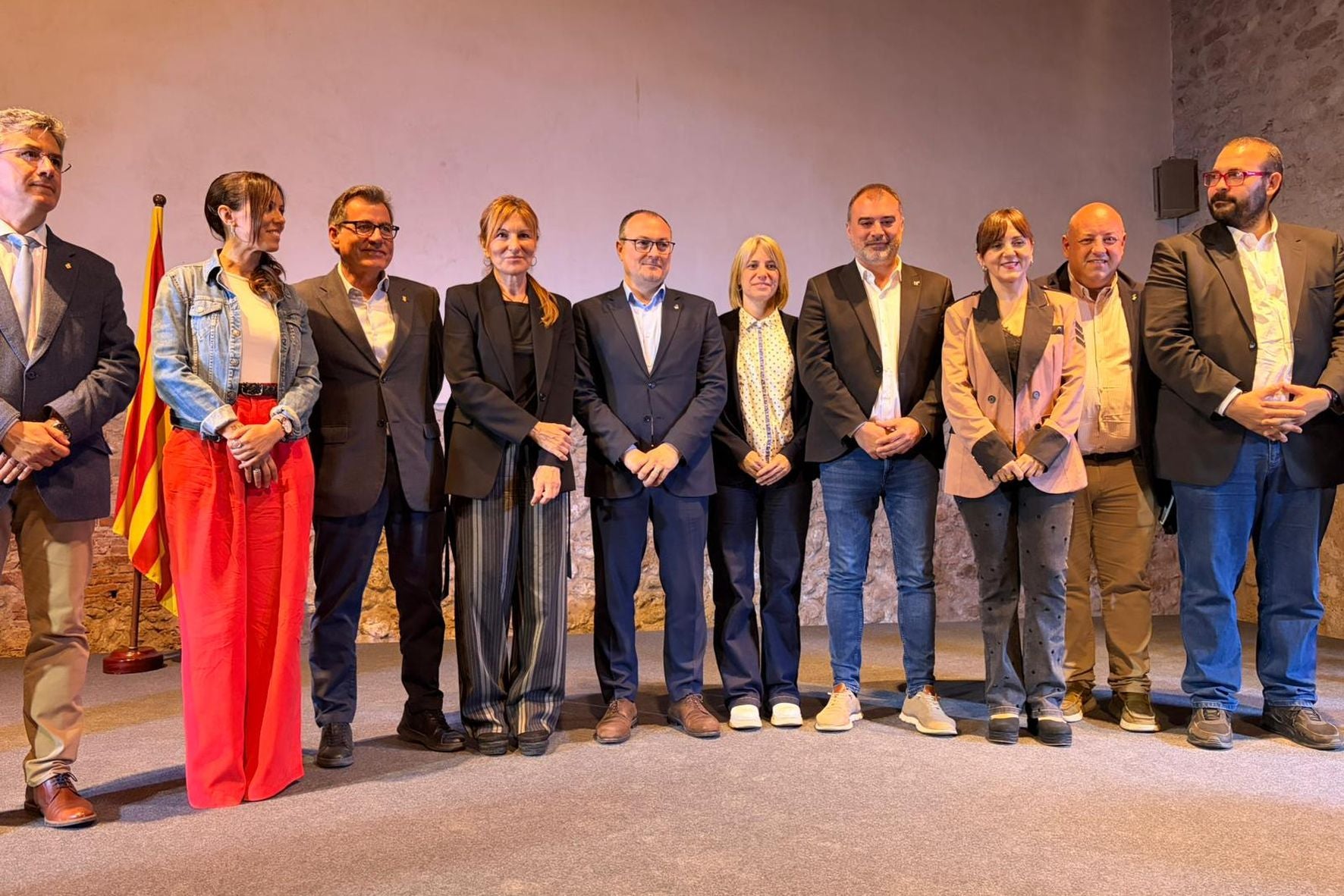 Jordi Ballart ha estat a l'acte de presentació de Govern de la Línia Orbital | Aj. Terrassa