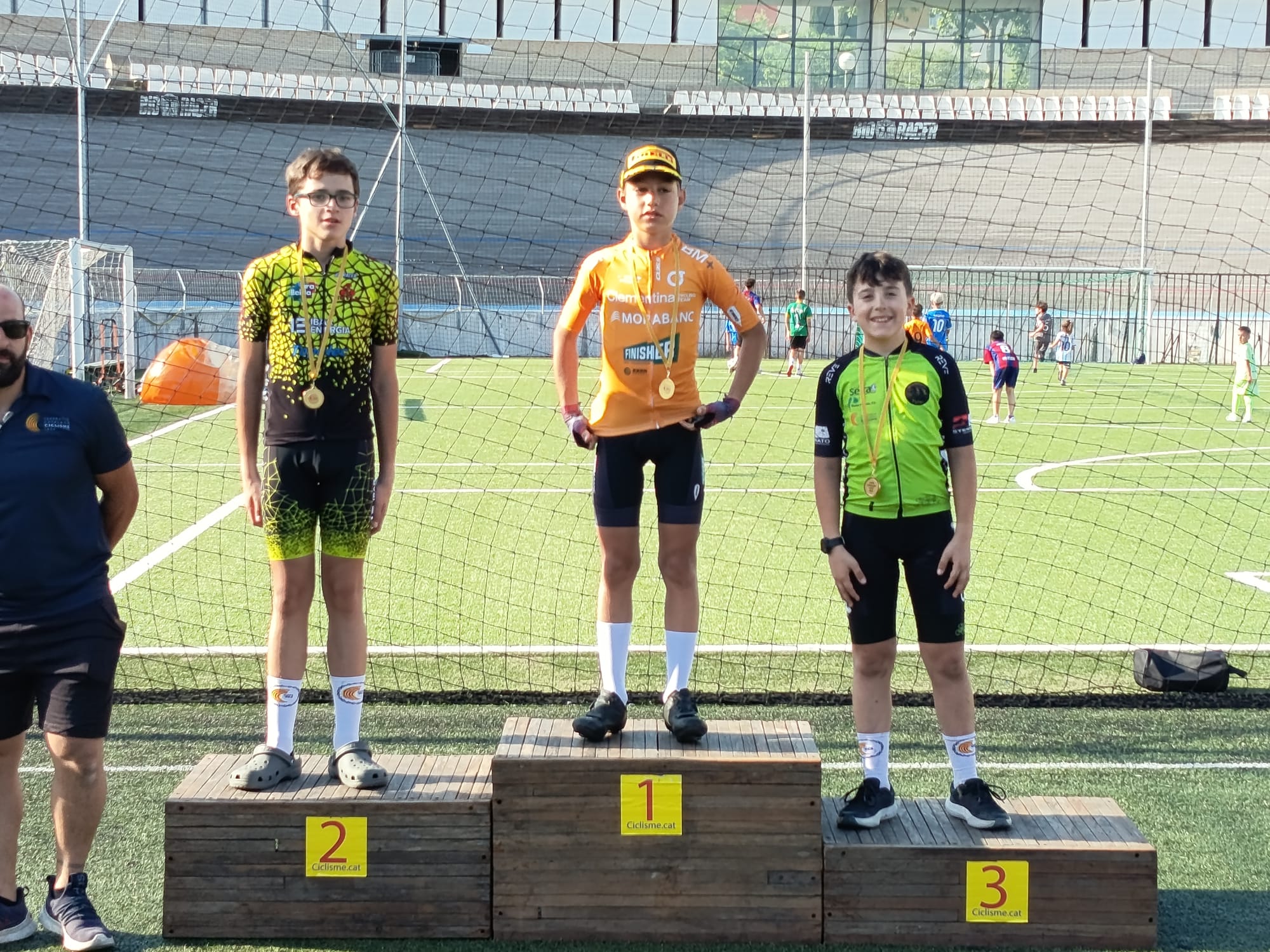 Tercera posició d'Aniol Gil a la Copa Catalunya de Pista – Barcelona | Escola Ciclisme Vallès