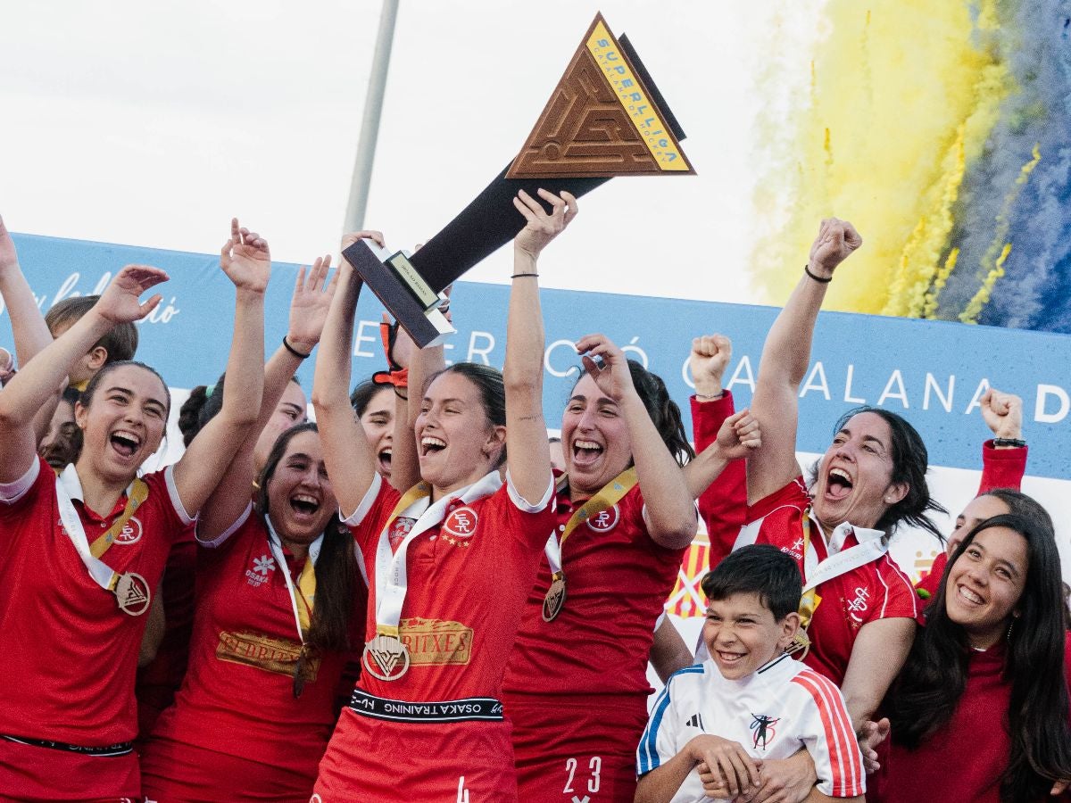 L'AD Rimas, primer campió femení de la Superlliga Catalana de Hockey | Federació Catalana de Hockey