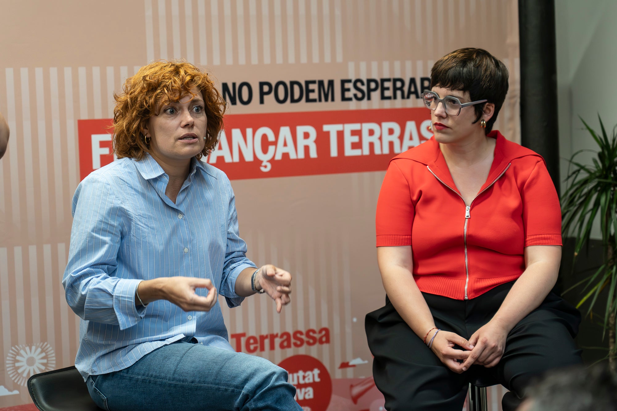 Acte de presentació de l'Ona Martínez com a candidata a l’alcaldia de Terrassa per ERC. 28.05.2026 | Mireia Comas