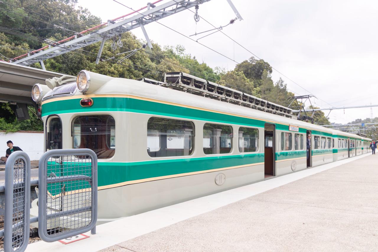 El Tren Granota de les Planes a Terrassa i Sabadell torna a circular com a reclam turístic els primers diumenges de mes fins al desembre | Ferrocarrils de la Generalitat de Catalunya