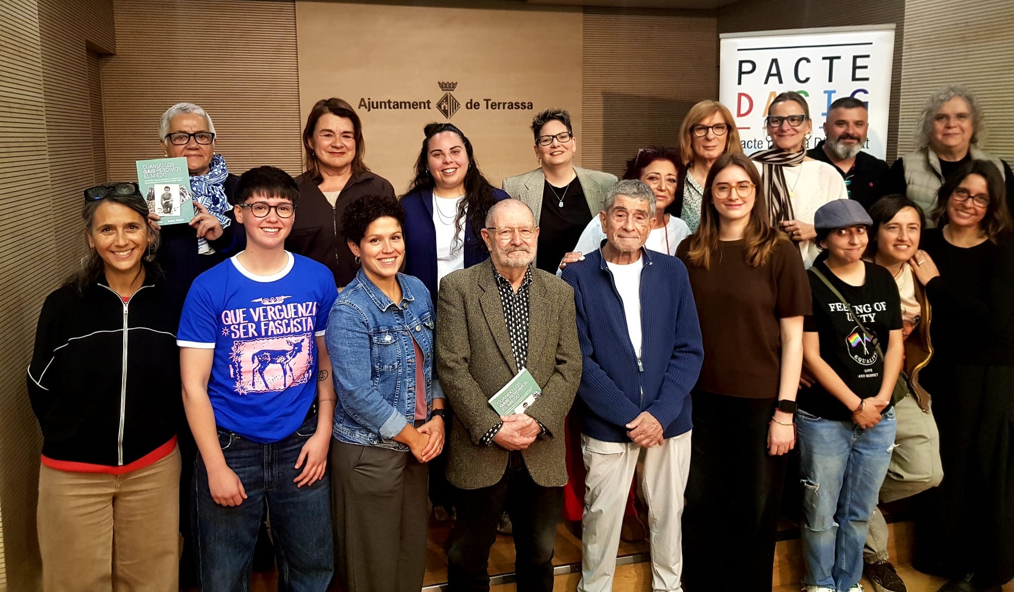 Acte de presentació de les activitats dins de l'Orgull 2026 a Terrassa | Lluïsa Tarrida