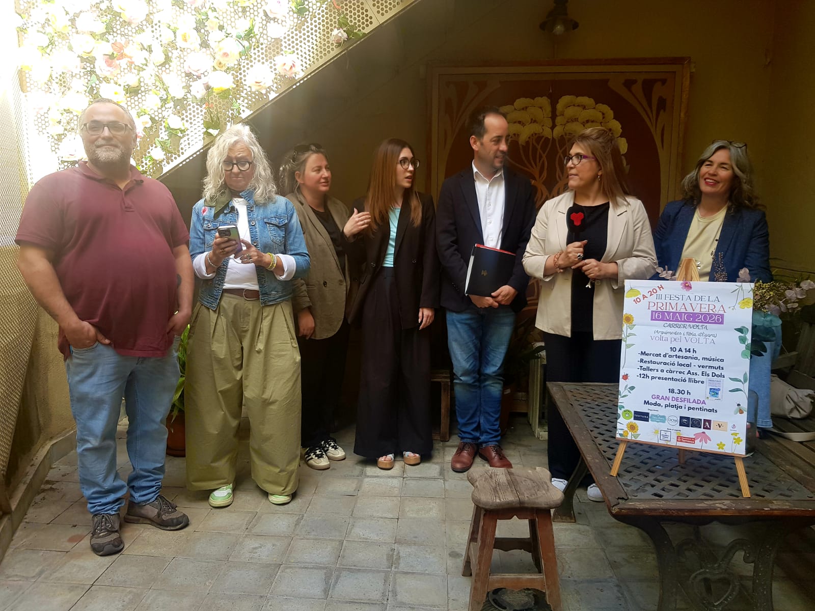 Presentació de la Festa de la Primavera 'Volta x Volta' | Lluïsa Tarrida