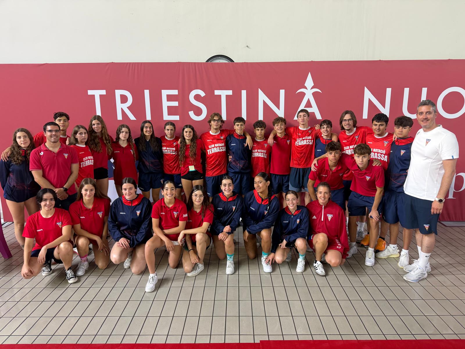 Nedadors i nedadores del CN Terrassa en el Trofeo Calligaris d'Itàlia | CN Terrassa