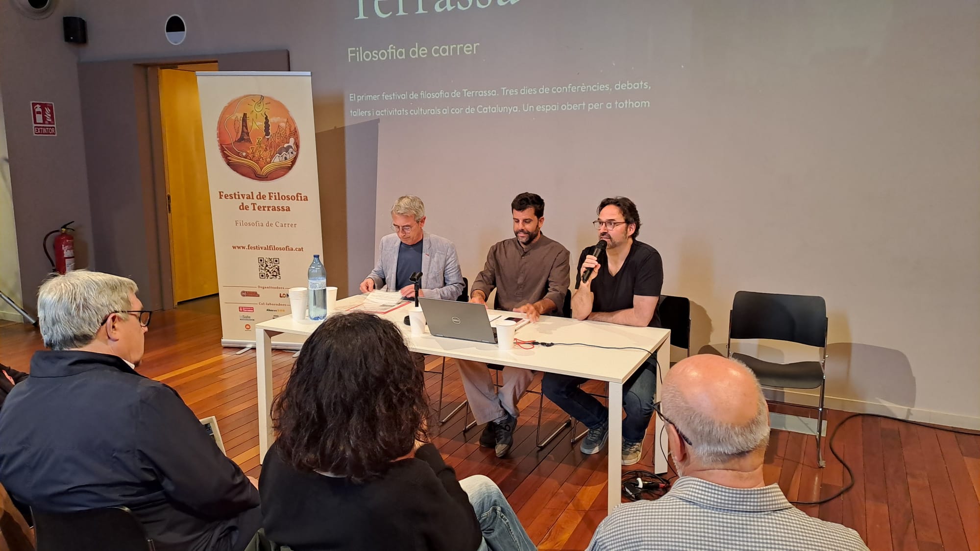 Presentació del primer Festival de Filosofia de Terrassa | Oriol Manrique
