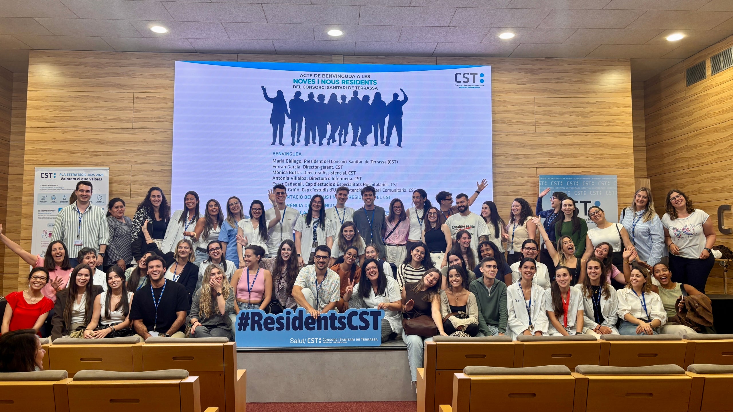 Acte de benvinguda als nous residents del CST | CST