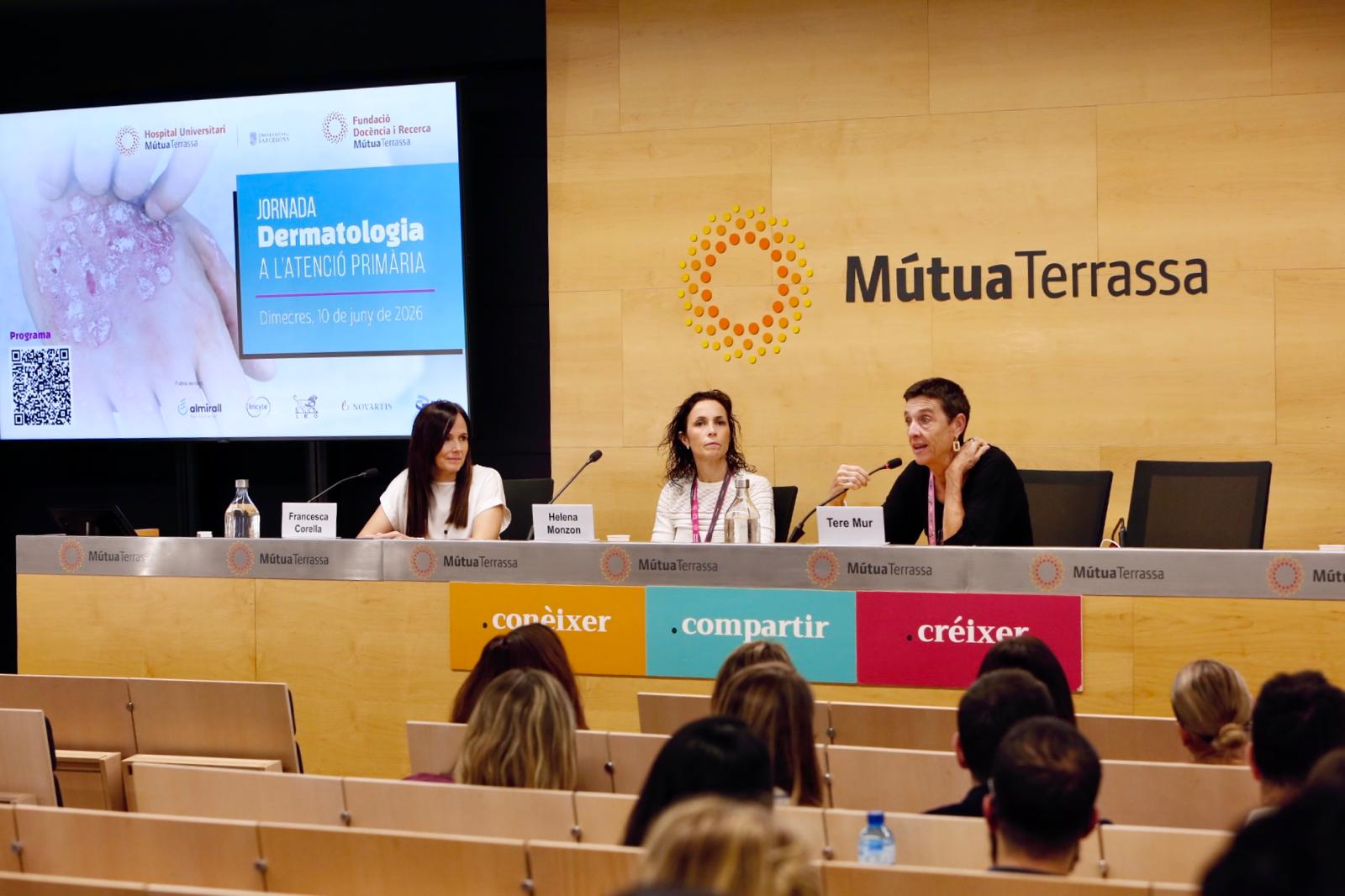 El servei de Dermatologia de la Fundació Assistencial MútuaTerrassa (FAMT) ha organitzat una nova jornada sobre dermatologia en l'àmbit de l'Atenció Primària | MútuaTerrassa