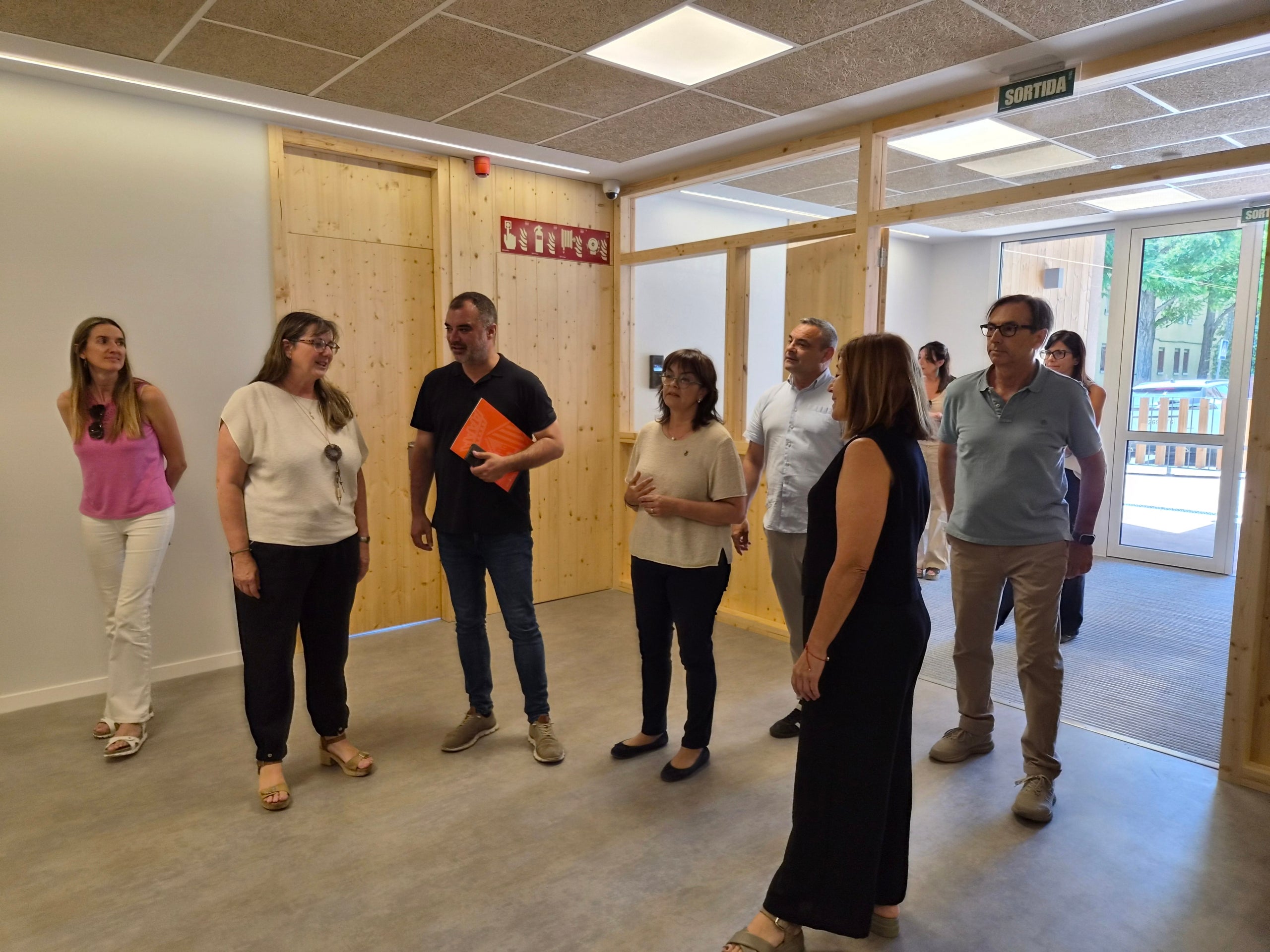 Visita a la residència i centre de dia Amunt de Terrassa | Lluïsa Tarrida