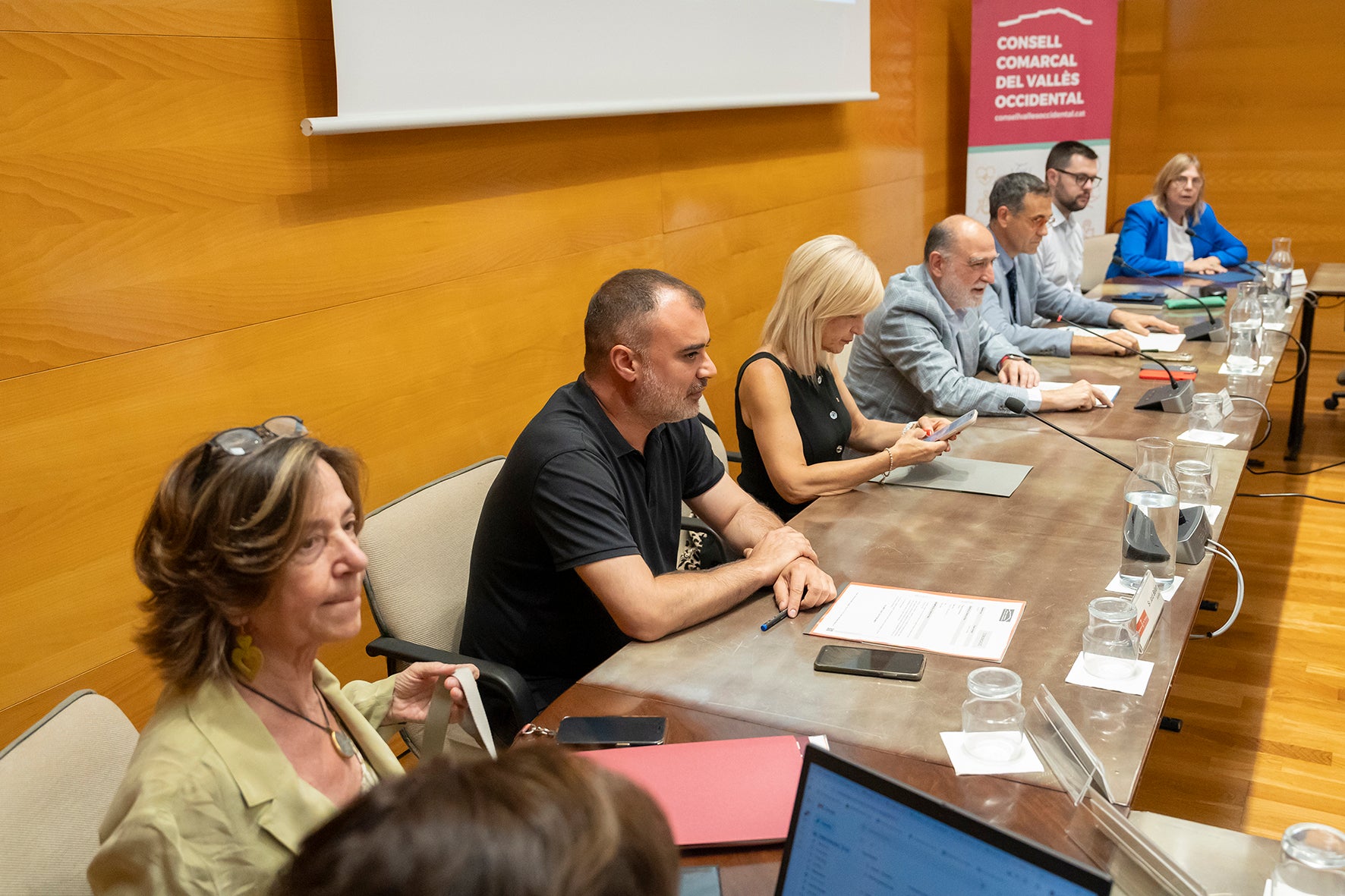 Jordi Ballart a la sessió ordinària del Consell d’alcaldes i alcaldesses al Consell Comarcal del Vallès Occidental | Ajuntament de Terrassa