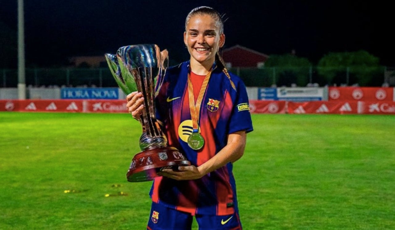 Natalia Escot amb el títol de Copa Catalunya 2026 | FCB