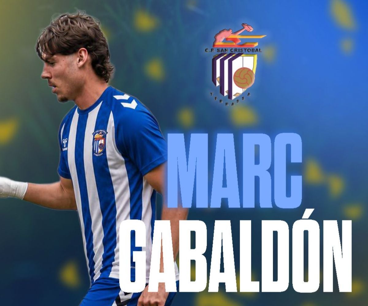 Marc Gabaldón, nou fitxatge del CP San Cristóbal | CP San Cristóbal
