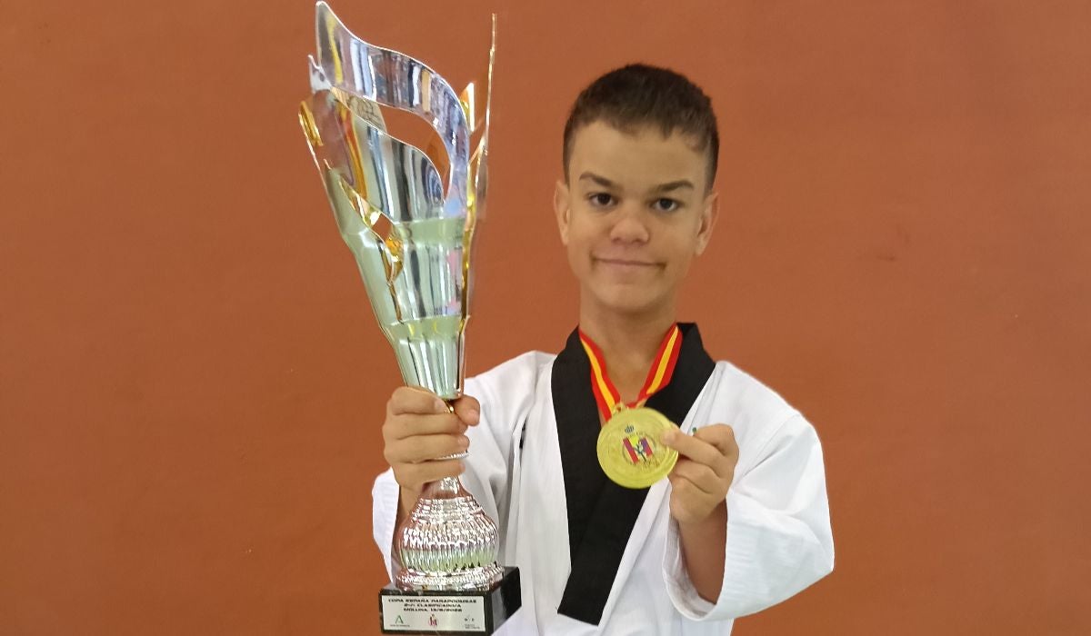 Guillem Ramos es penjar l'or a la Copa d'Espanya de Parapoomsae | Cedides
