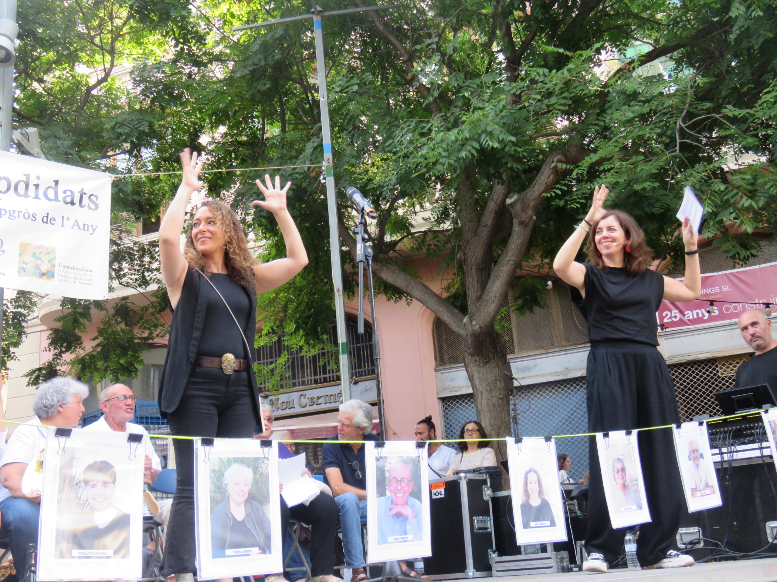 Carmen Aguilar, Noelia Fernández, Teresa Jarque, Ramón Herrera, Anna Granero, Mercè Gómez i Ramon Grimalt són els Capdidats a Capgròs del 2026. Tots ells han defensat la seva candidatura en un acte celebrat a la plaça Vella