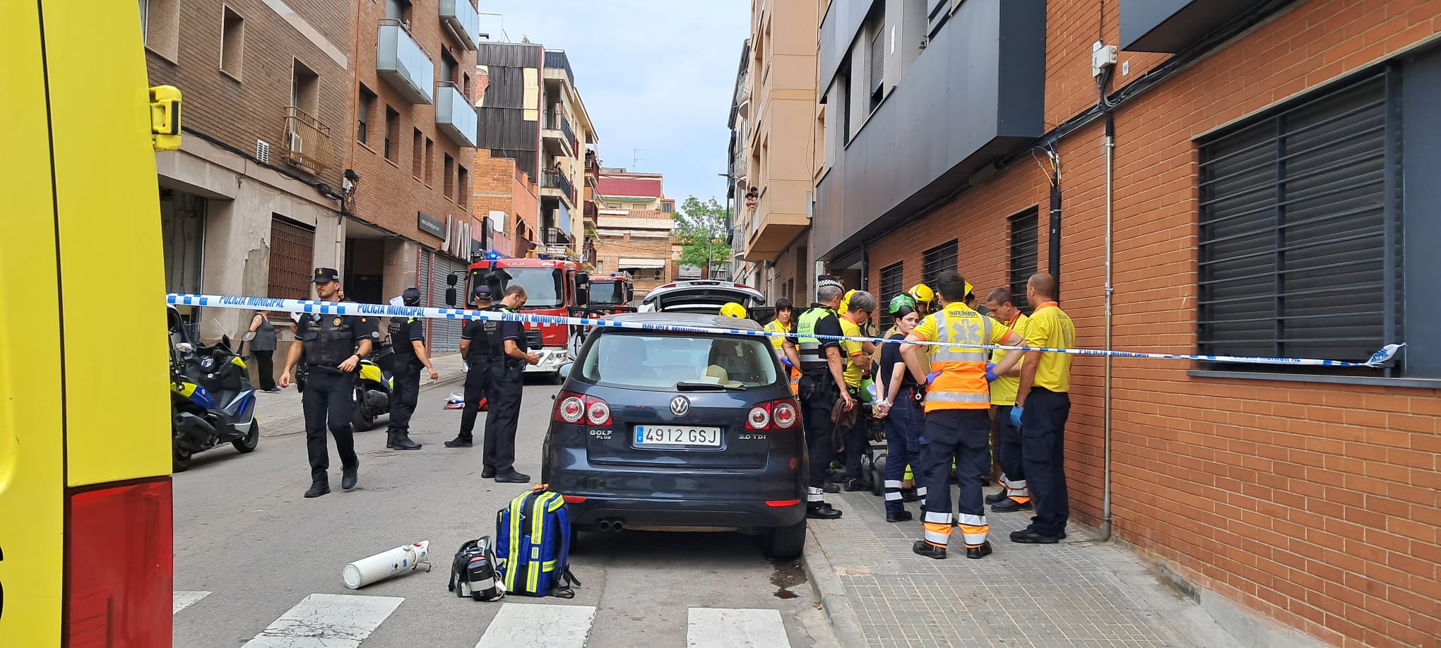 Accident de trànsit a Can Palet de Terrassa | Cristóbal Castro