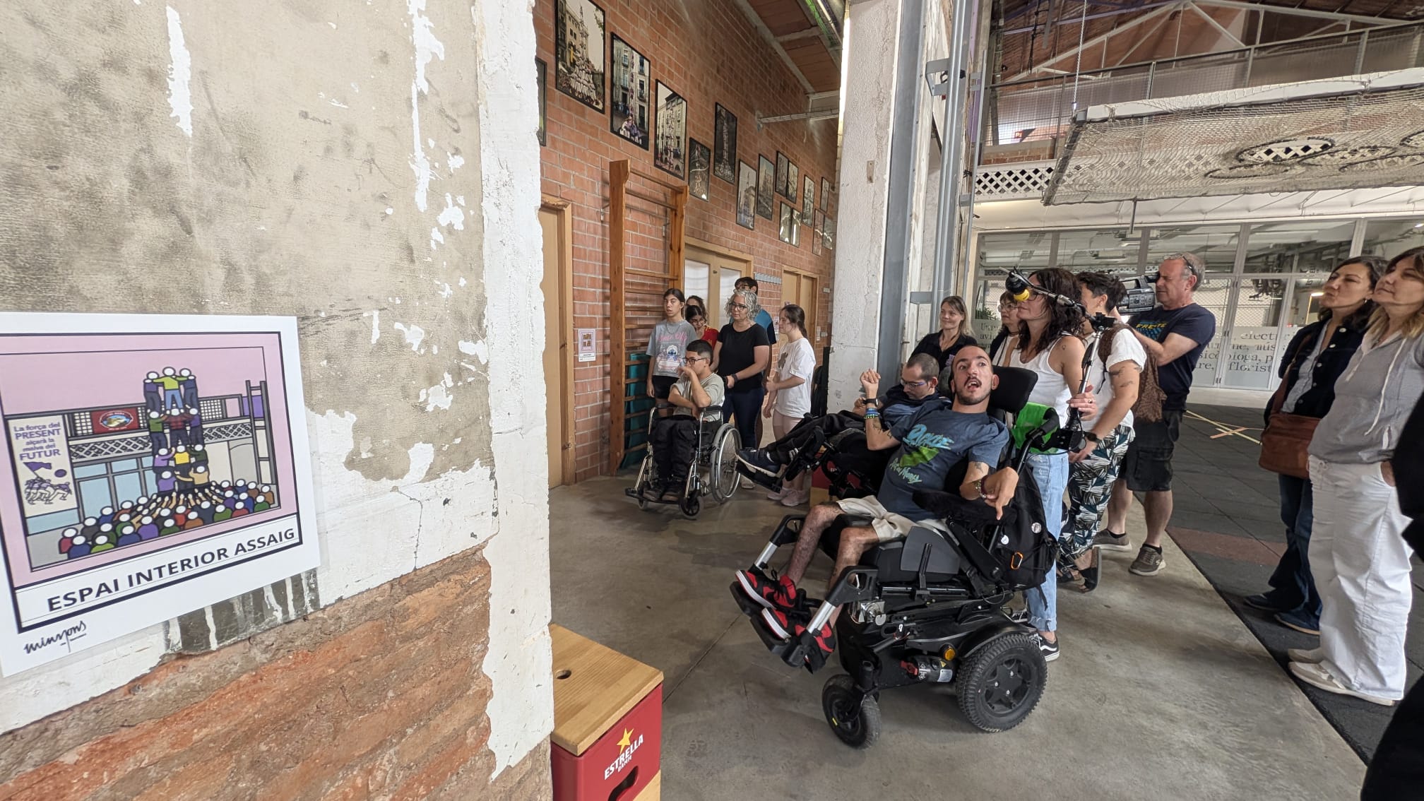 Nous pictogrames a la seu de Cal Reig per fer més accessible l'espai | Cedida