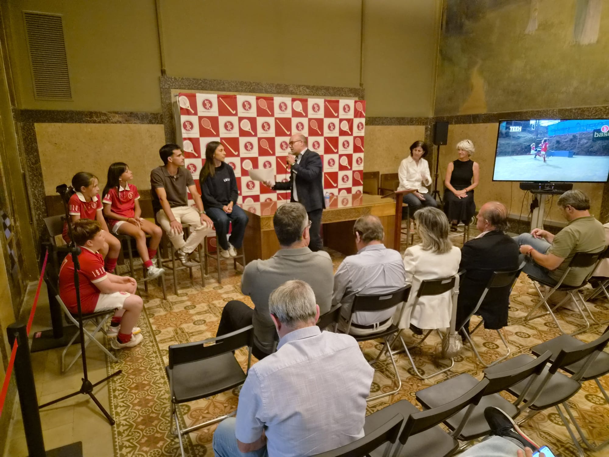 Acte de presentació del 25è TEHH, organitzat pel CD Terrassa Hockey | Lluïsa Tarrida