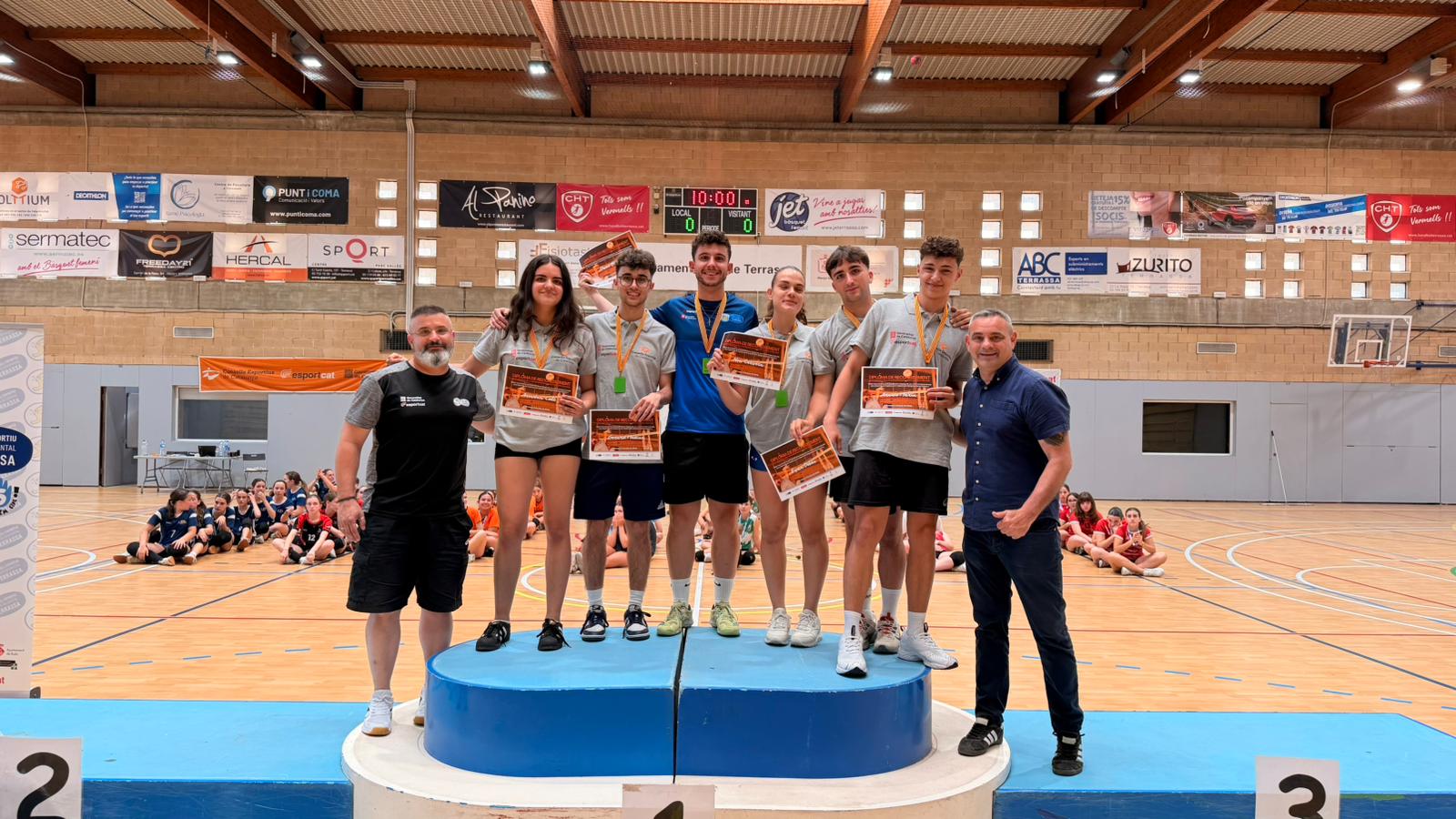 Dissabte 6 de juny va tenir lloc la Final Nacional de Voleibol Infantil Femení a les instal·lacions de Can Jofresa. L’esdeveniment va comptar amb la participació dels millors equips dels vuit Consells Esportius d’arreu de la comarca. La classificació final va ser: 1. Ins Domènech i Montaner. Consell Esportiu Maresme 2. Ins. Jaume Balmes. Consell de Barcelona 3. Col. Claver i Raimat. Consell Esportiu del Segrià 4. L'eramprunyà. Consell Esportiu del Baix Llobregat 5. CH Bordils. Consell Esportiu Gironès 6. Salesians. Consell Esportiu Vallès Occidental Sabadell 7. CV Batea. Consell Esportiu de la Terra Alta 8. CV Sant Pere i Sant Pau. Consell Esportiu del Tarragonès