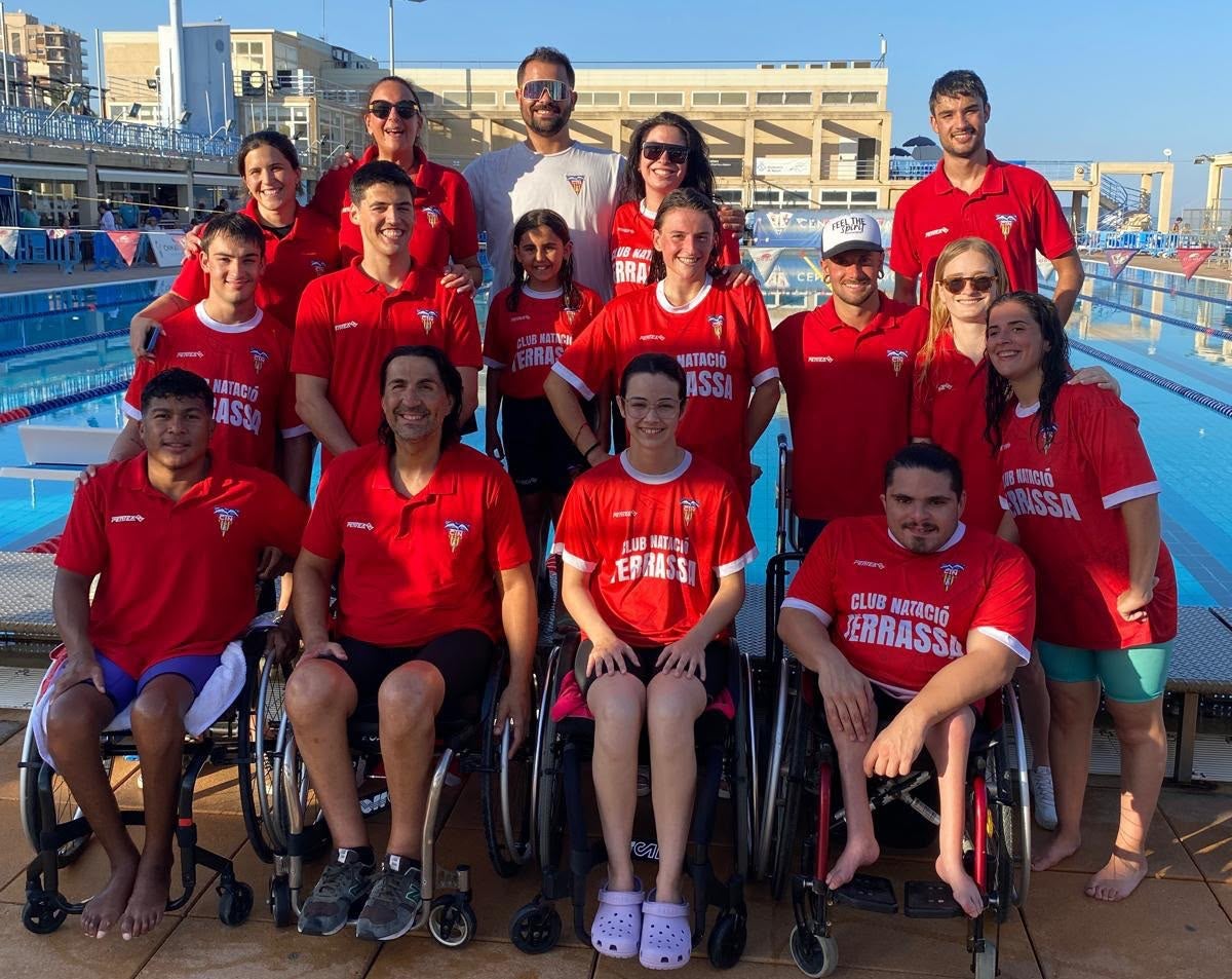 L'equip de natació adaptada del CN Terrassa s'ha proclamat campió de Catalunya | CNT