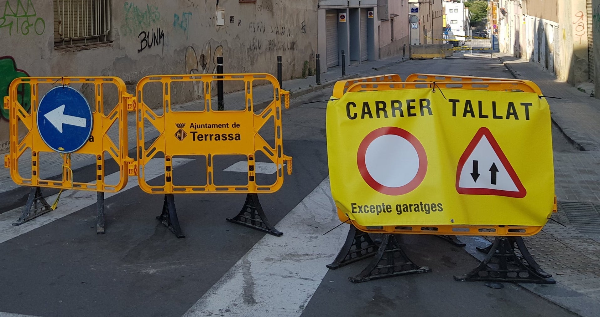 Tall de trànsit a Terrassa | Lluïsa Tarridas