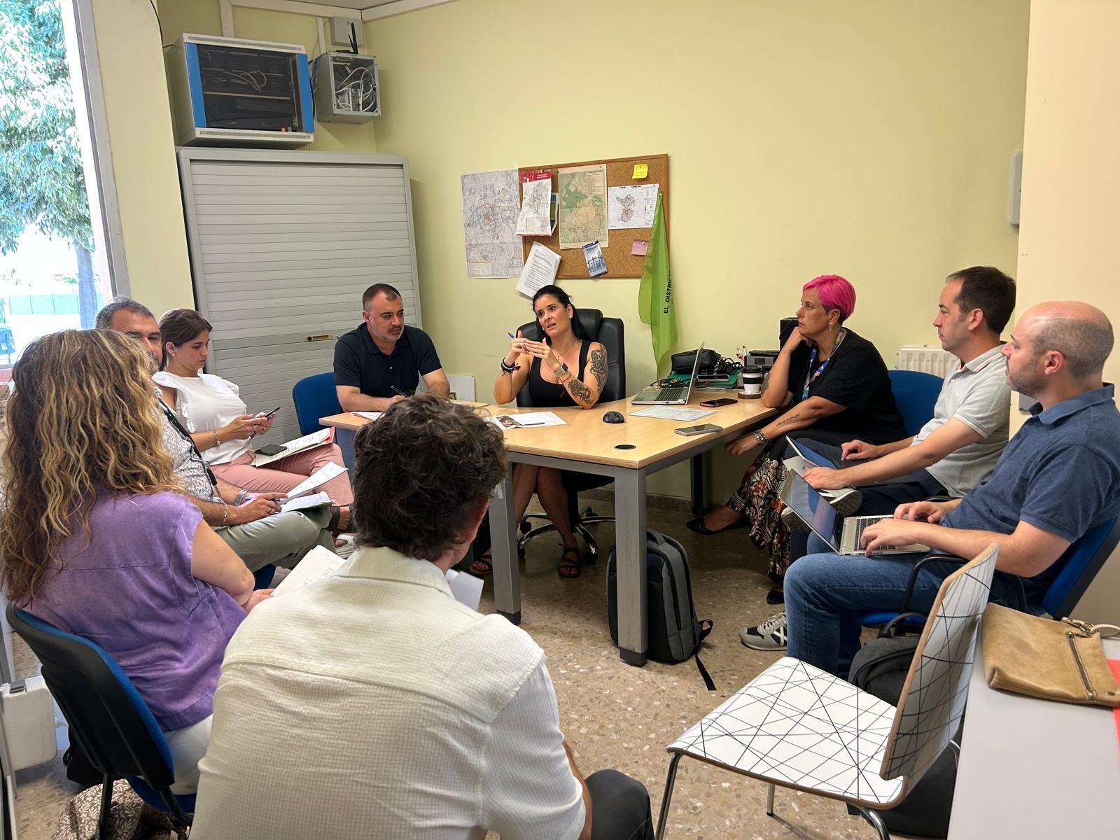 Reunió del govern municipal amb l'AV Can Palet de Vista Alegre | Aj. Terrassa