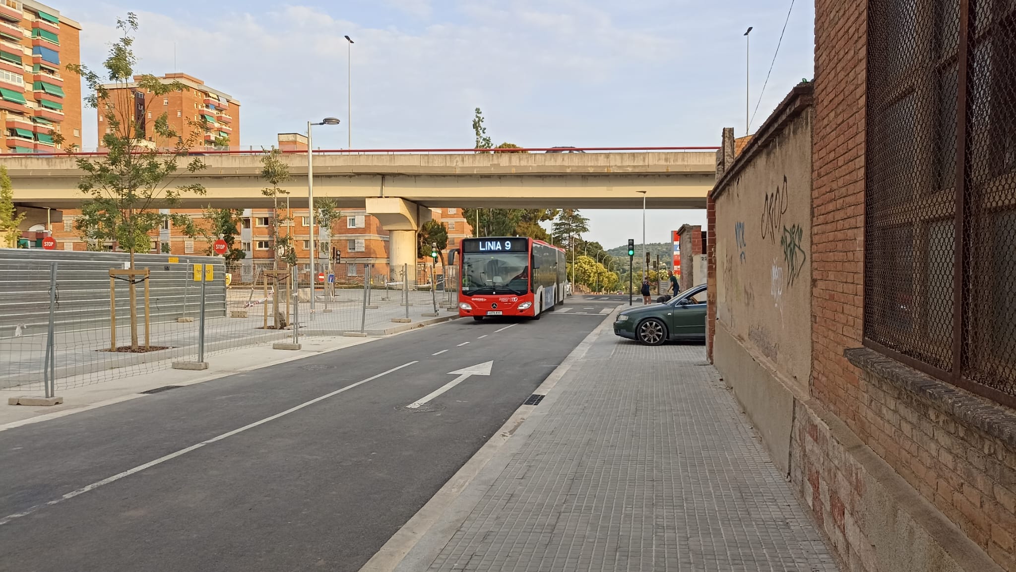 S'ha reobert la carretera de Rubí després de la reurbanització | Aj. Terrassa