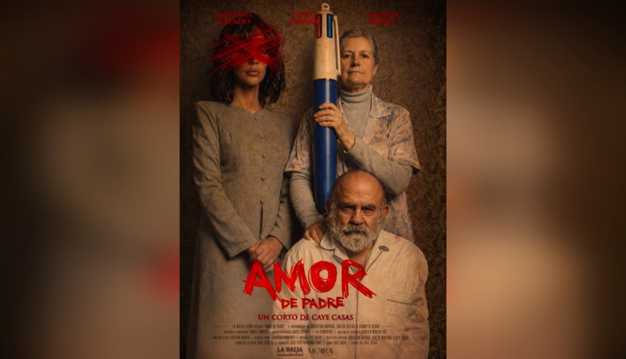 Cartell del nou curtmetratge de Caye Casas 'Amor de padre'