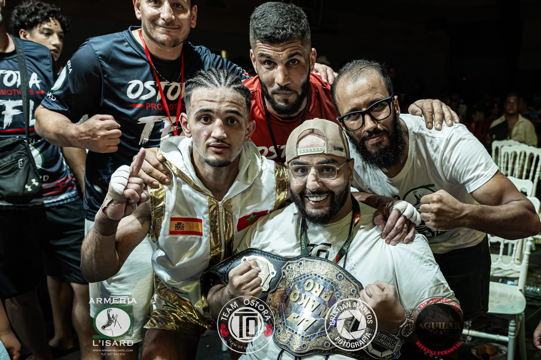 Gran actuació dels lluitadors d'Ostora Team, liderats per Hamza Selahmi  | Cedida
 