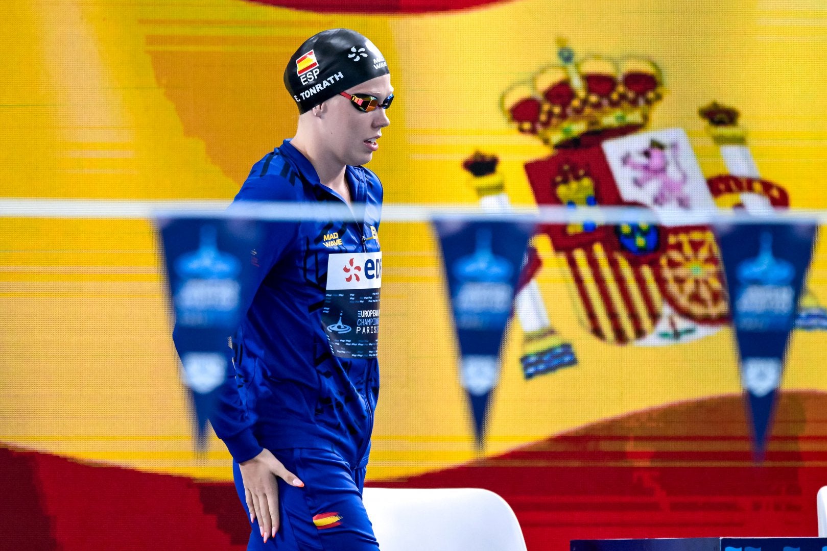Estella Llum Tonrath va arribar a la final dels 200 metres esquena de l'Europeu de París, però es va quedar sense medalla | RFEN
