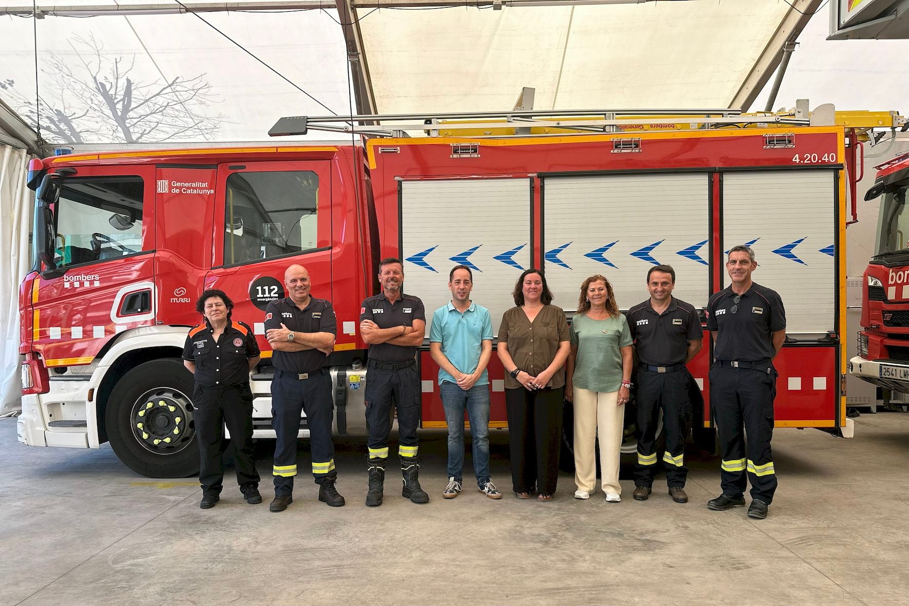Visita al Parc de Bombers de Terrassa | Aj. Terrassa