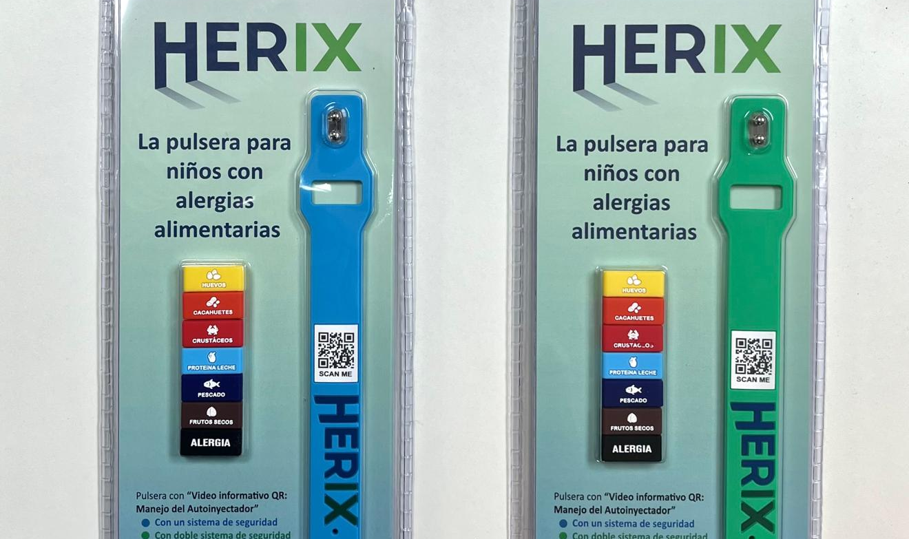 Les polseres Herix estan pensades per a infants amb al·lèrgies alimentàries | Herix