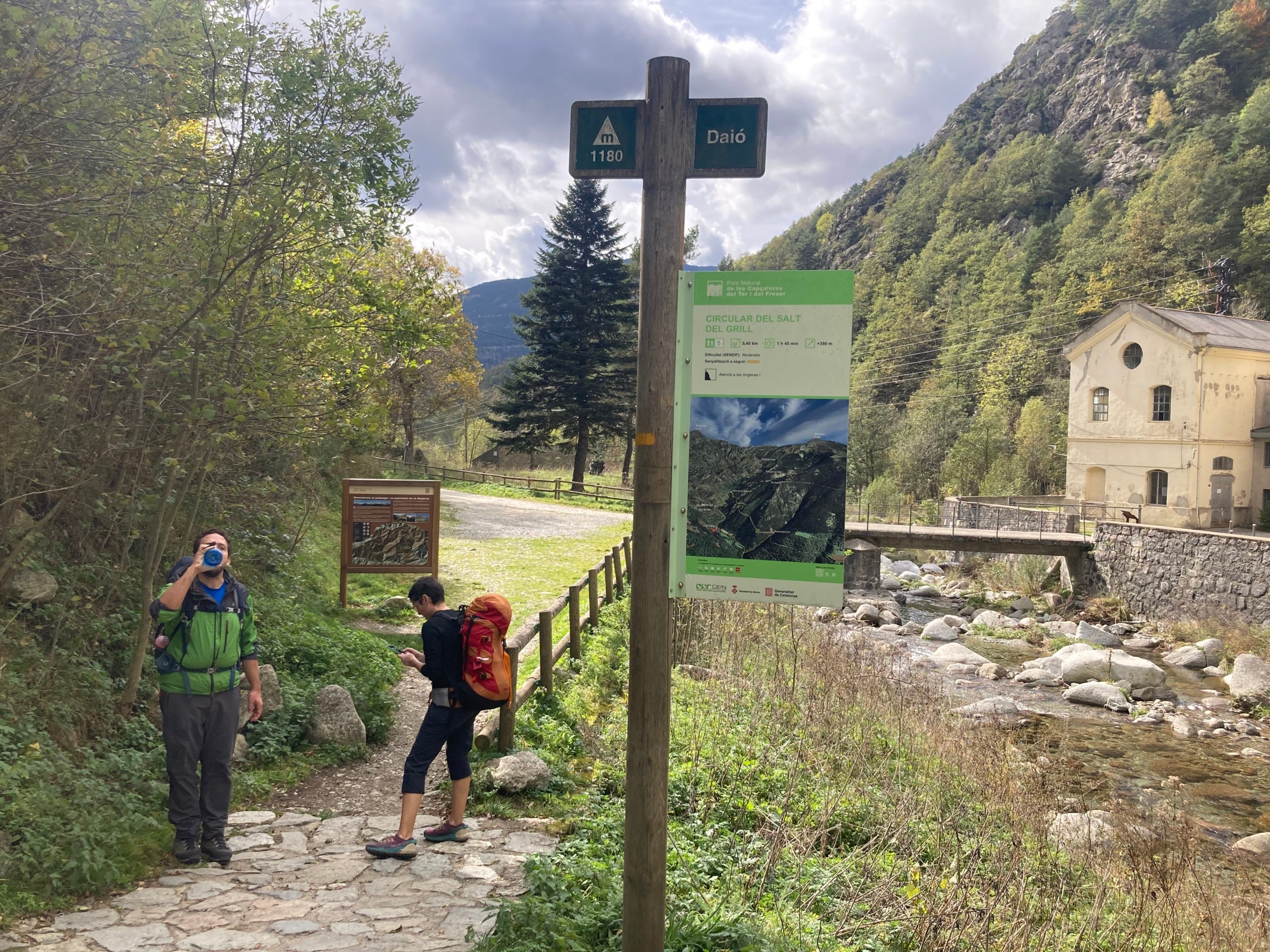 Camí senyalitzat del Parc Natural de les Capçaleres del Ter i del Freser / Generalitat de Catalunya