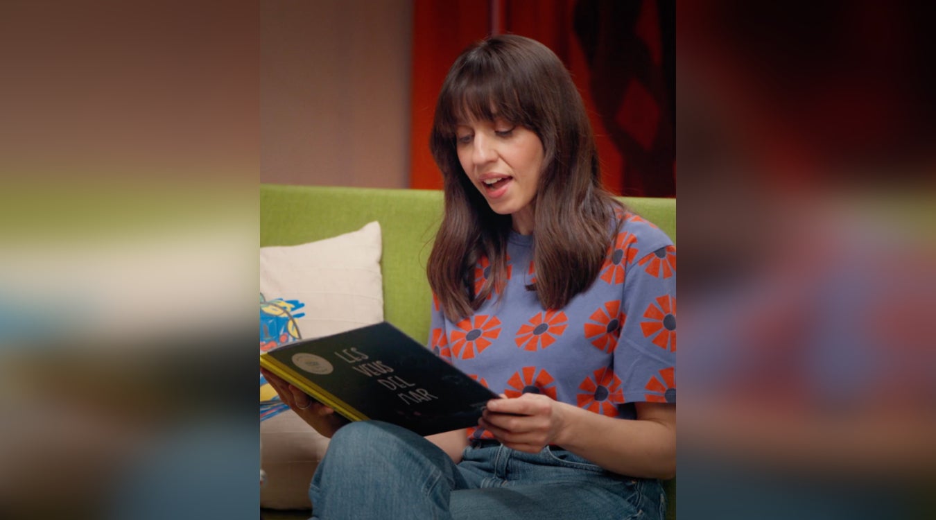 Gemma Humet, llegint el llibre 'Les veus del mar' | Ed. Nanit