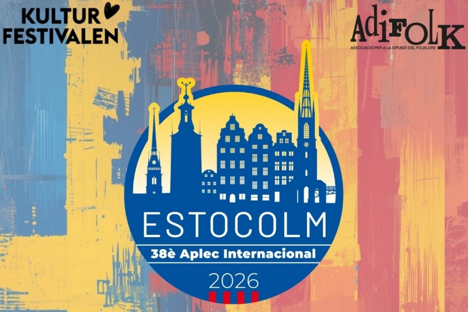 Cartell de l'Aplec Internacional 2026 a Estocolm | Adifolk