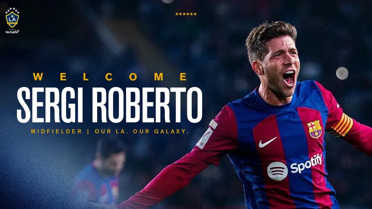 Sergi Roberto, nou fitxatge de LA Galaxy