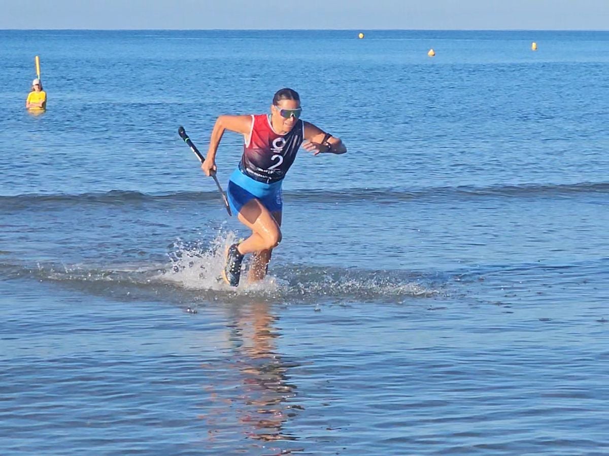 Celeste Alfaro es proclama campiona de Catalunya de Marxa Aquàtica en 50 metres rem | Cedides