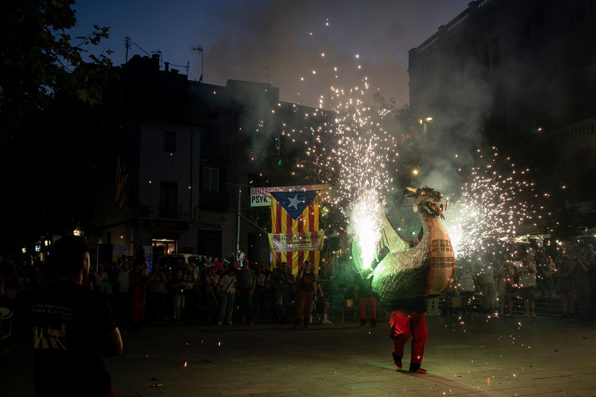 La plaça Vella de Terrassa ha acollit aquest dijous, l'acte de commemoració dels Fets del 3, 4 i 5 de setembre de 1713. Convocat per ANC, Consell per la República, Òmnium i Cants de Llibertat, ha comptat amb la participació de convidats vinguts des de Menorcs i grups de cultura popular de Terrassa. L'efemèride commemora els fets que van tenir aquells dies, amb l’incendi i saqueig de la vila de Terrassa en el marc de la Guerra de Successió, quan les tropes borbòniques de Felip V, comandades pel general Feliciano Bracamonte, van passar per les armes la vila de Terrassa.