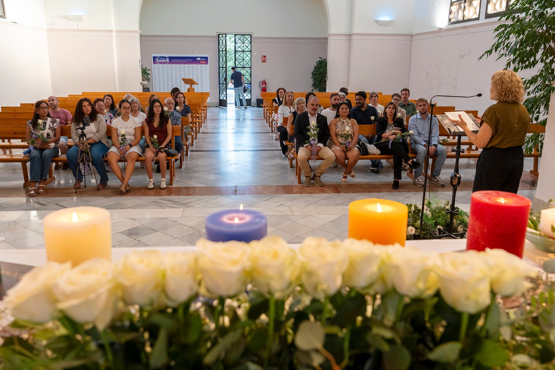 Acte memorial en record de les víctimes del terratrèmol de Veneçuela | Ajuntament de Terrassa